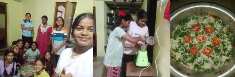 कौशल्यावर आधारित प्रशिक्षण कार्यक्रम च्या माध्यमातून धामापूर सप्रेवाडीतील युवतींचा स्नेह समृध्दी मंडळ संस्थेमार्फत घेण्यात आलेल्या चिकन बिर्याणी बनविण्याच्या प्रशिक्षणाला उत्स्फुर्त प्रतिसाद